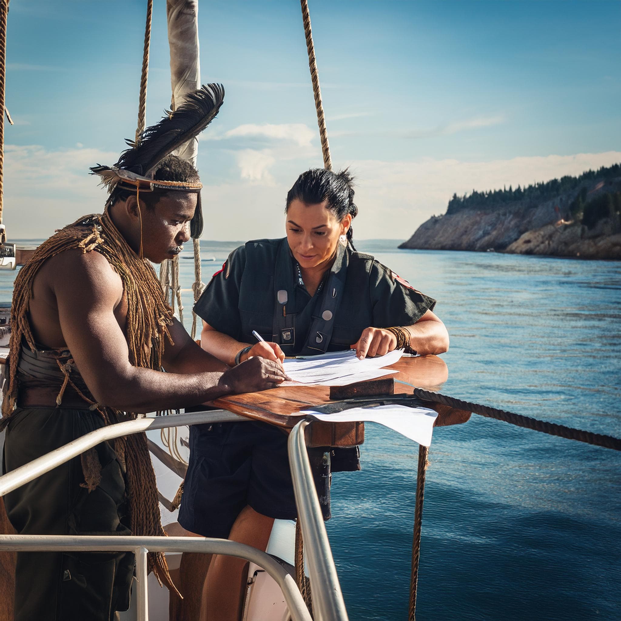 Sign On/Off Crew Members image