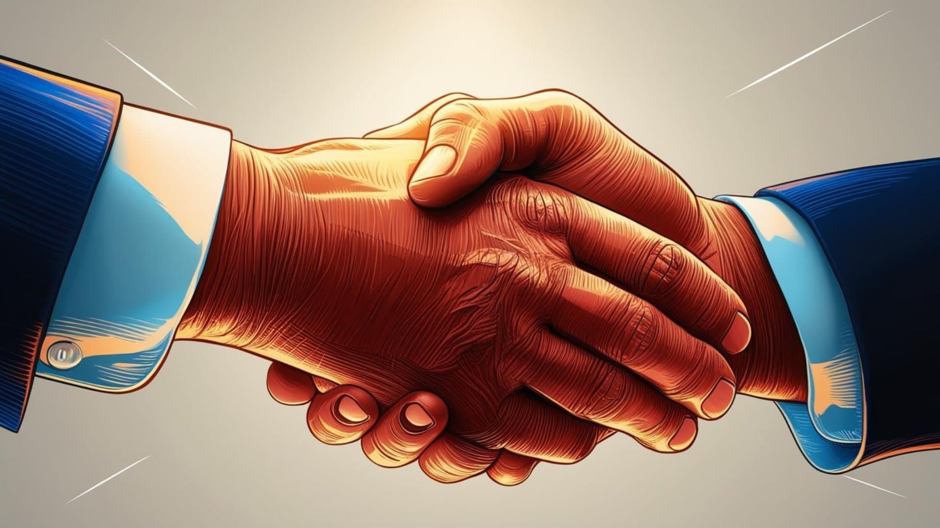 Integrity & Transparency handshake