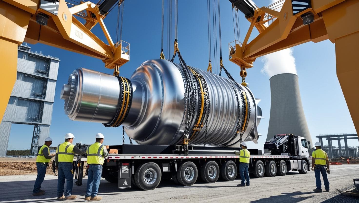 Power plant components