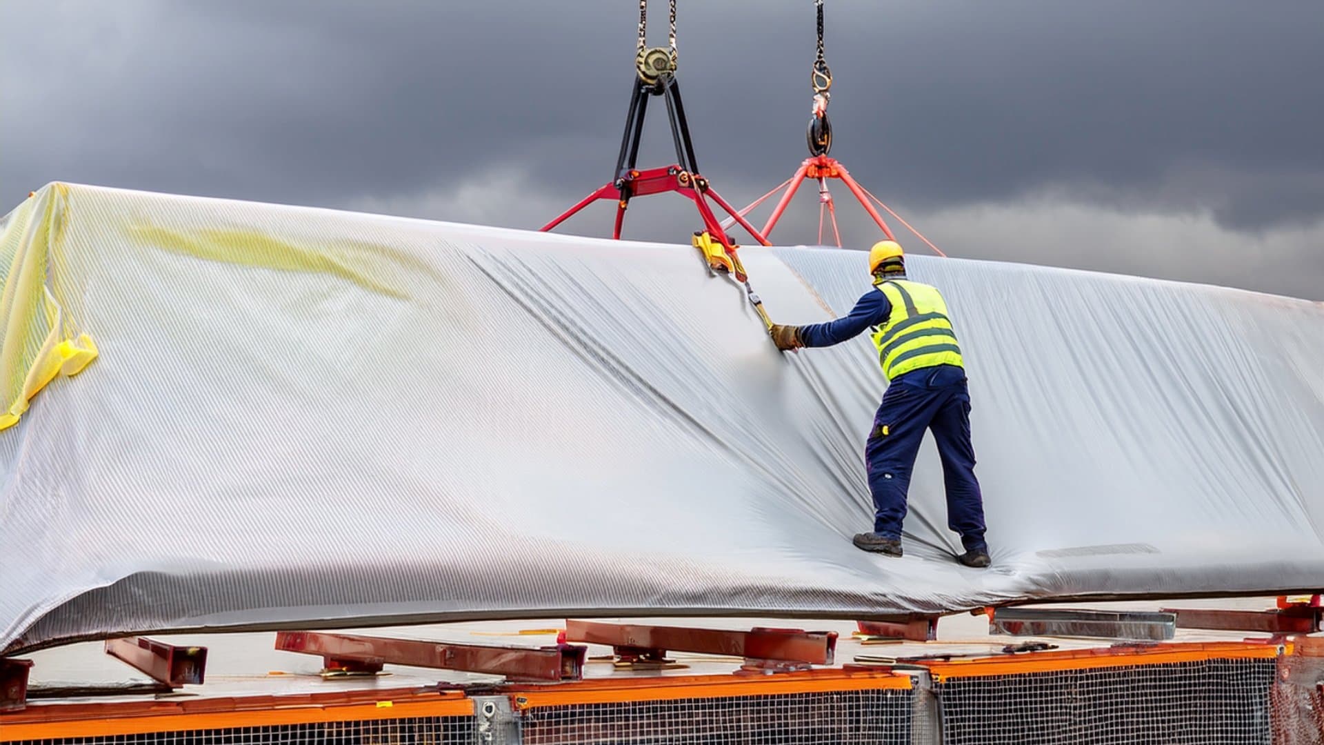 Global port network for oversized cargo